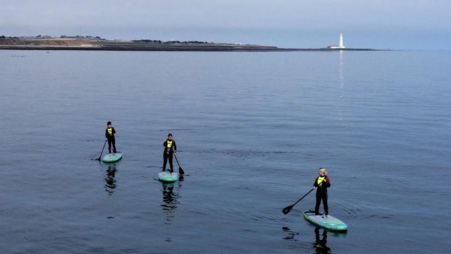 Introduction to SUP at Whitley Bay