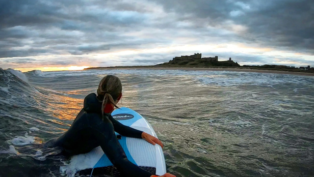 Bamburgh Surf Lessons with Northside Surf School