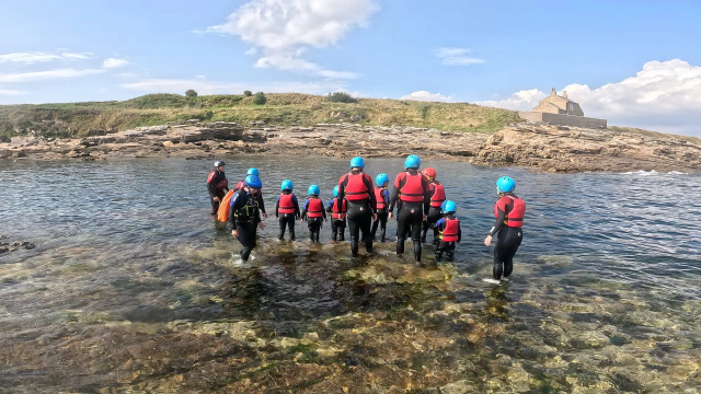 Coasteering Northumberland with Northside Surf