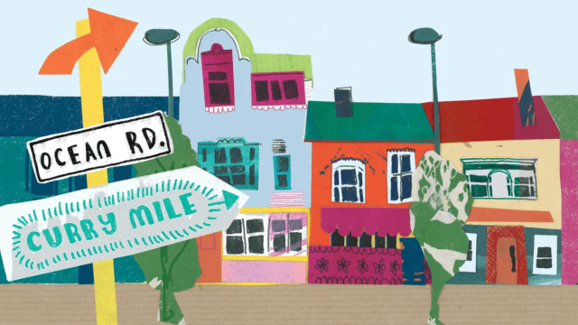 10. Curry Mile